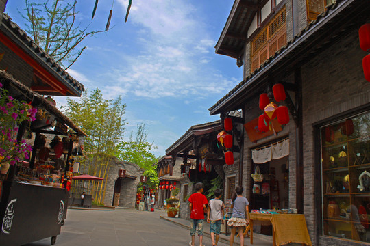 平樂(lè)古鎮(zhèn)老街建筑