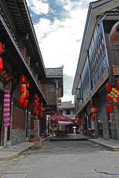 平樂(lè)古鎮(zhèn)老街建筑