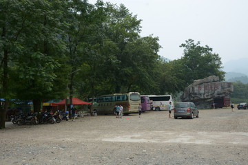 景區(qū)停車場