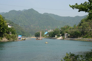 秋浦漁村