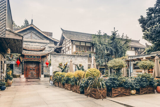 成都古鎮(zhèn)懷舊照片