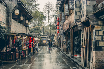 四川古鎮(zhèn)懷舊照片