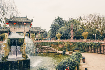 四川古鎮(zhèn)懷舊照片