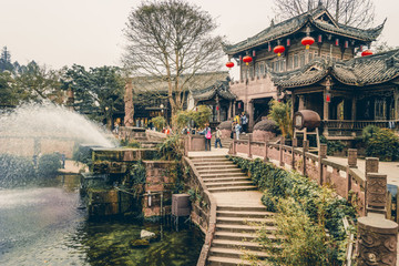 四川古鎮(zhèn)懷舊照片