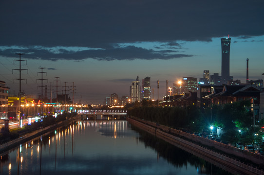 通惠河夜景