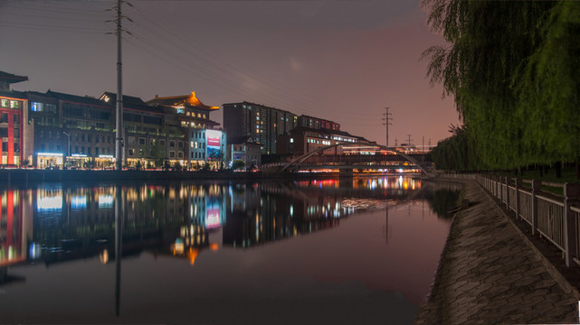 通惠河夜景