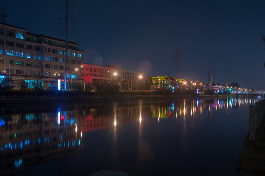 通惠河夜景