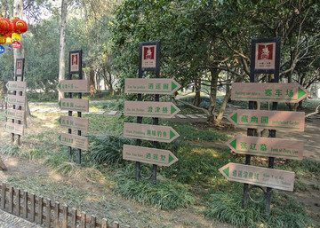 公園導(dǎo)向牌