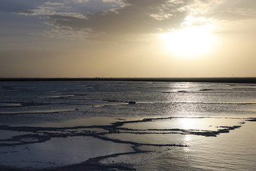 翡翠湖夕陽