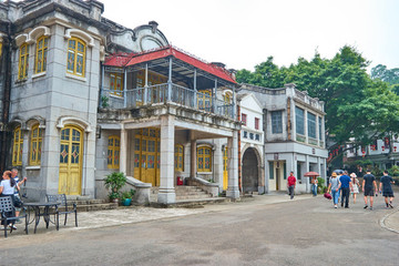 舊香港建筑風(fēng)情