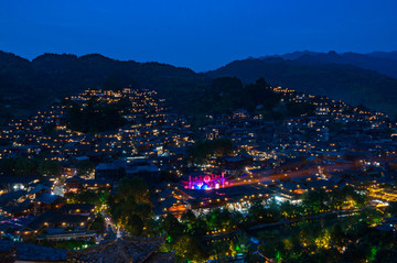 西江千戶苗寨夜景