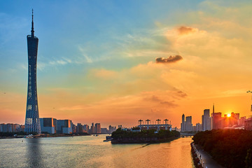 珠江黃昏