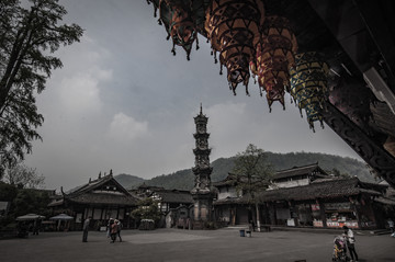四川古鎮(zhèn)老照片