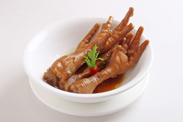 豉油皇雞腳