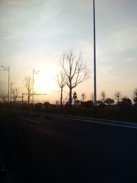 夕陽