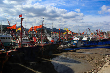 象山石浦漁港漁船