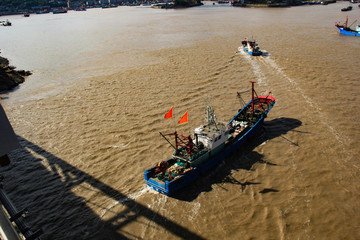 象山石浦漁港漁船