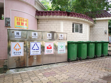 垃圾分類回收站