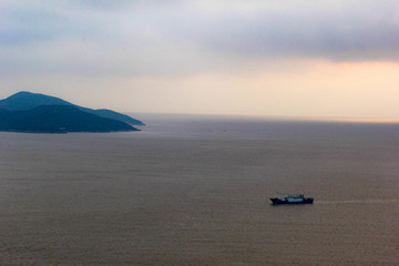 象山石浦漁港出海口