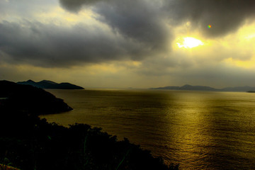 象山石浦漁港出海口