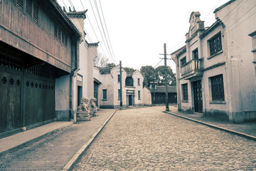 老上海街景