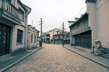 老上海街景