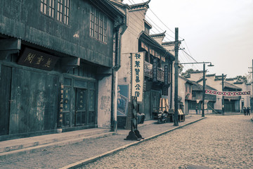 老上海街景