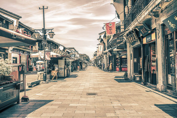 老上海街景