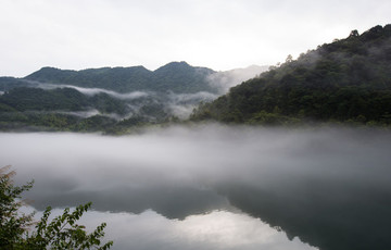 霧漫小東江