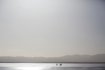 茶卡鹽湖