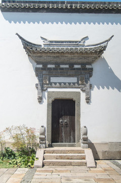 中式古建門頭