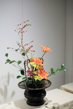 插花