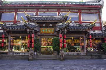 中式大門