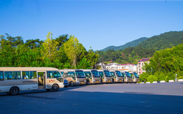旅游景點停車場