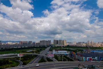 錦州市籃天白云