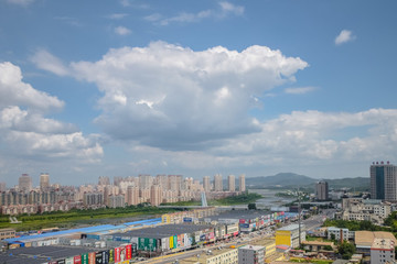 錦州市籃天白云