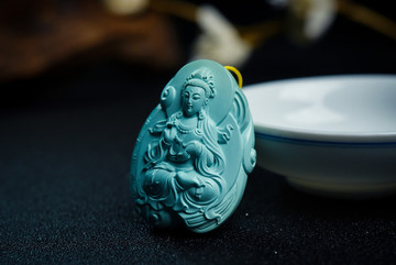綠松石掛件