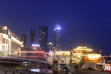 廈門和平碼頭夜景