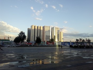 夕陽(yáng)景觀