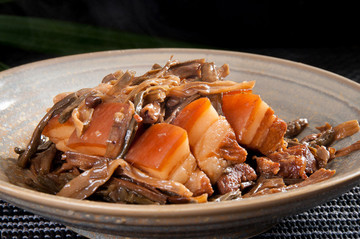 豆角干紅燒肉