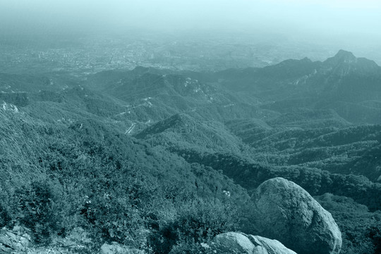 水墨泰山