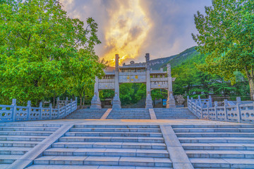 青州云駝風(fēng)景區(qū)駝山景區(qū)石坊大門