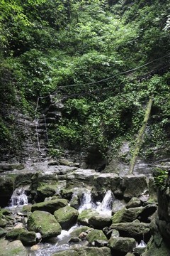 坐龍峽風(fēng)景