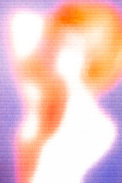 抽象人物油畫(huà)