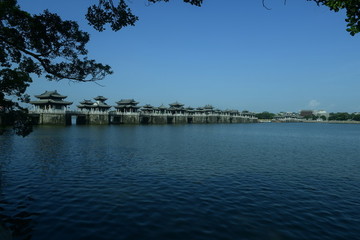 晨霧湘子橋