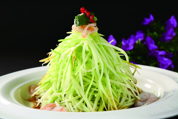 青蝦葫蘆絲