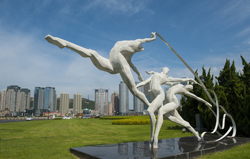 體育項(xiàng)目雕塑