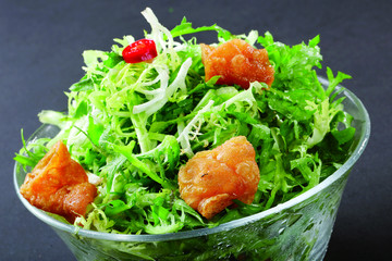 苦菊油條