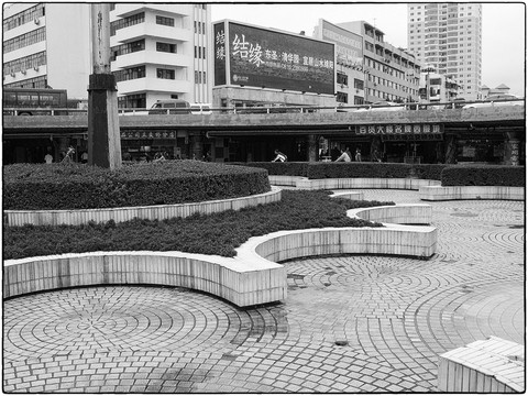 科委立交橋街心花園綿陽(yáng)老照片