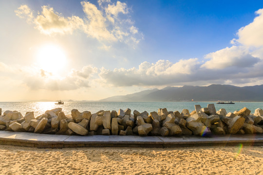 中國海南分界洲島